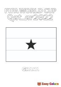 Ghana World Cup flag