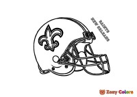 New Orleans Saints NFL helmet