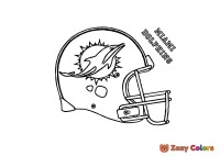 Miami Dolphins NFL helmet