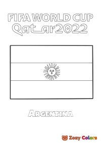 Argentina World Cup flag