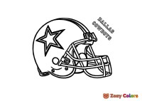 Dallas Cowboys NFL helmet