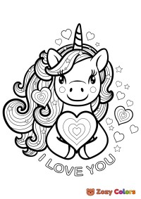 I love you unicorn
