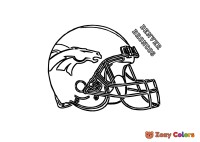 Denver Broncos NFL helmet