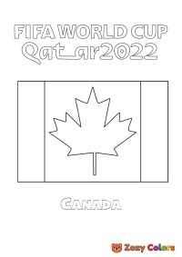 Canada World Cup flag