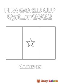 Cameron World Cup flag