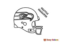 Seattle Seahawks NFL helmet