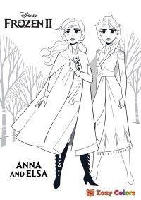 Anna and Elsa