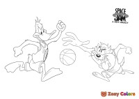 Daffy and Taz - Space Jam: A new legacy