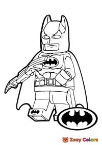 Lego Batman with cape
