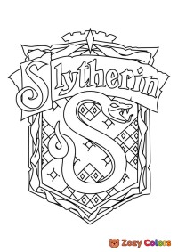 Slytherin crest