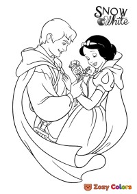 Snow White with the Prince