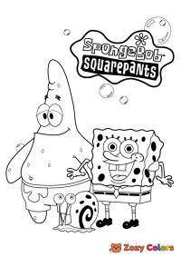 SpongeBob, Patrick and Gary