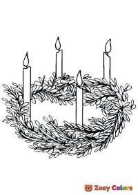 Nice Advent wreath