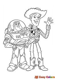 Toy Story Buzz and Woody