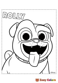 Rolly from Puppy Dog Pals