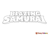Blazing Samurai logo
