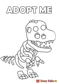 Adopt me Roblox! Skeleton T-Rex