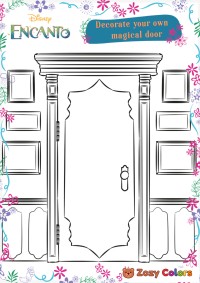 Encanto magical doors to decorate