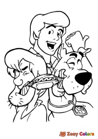 Scooby-Doo, Shaggy and Fred