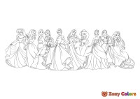 Cute Disney princesses