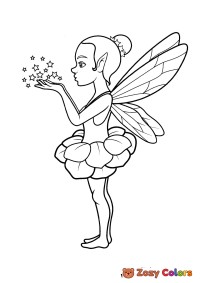 Fairy with magic dust
