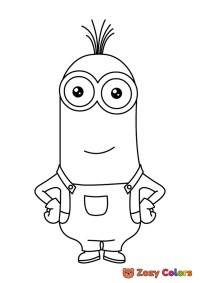 Minion Kevin from rise of gru