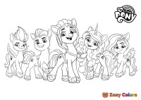 My Little Pony characters - A New Generation