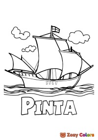 Pinta - Columbus day ship