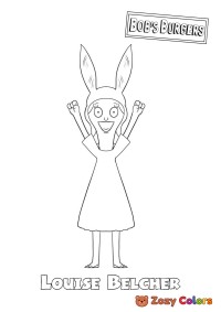 Louise Belcher from Bob's Burgers