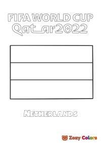 Netherlands World Cup flag