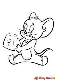 Tom and Jerry with cheese