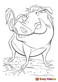 Pumba from Lion King