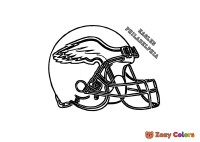 Philadelphia Eagles NFL helmet