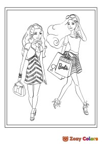 Girls shoping