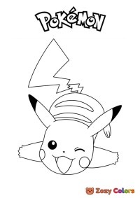 Pikachu being silly - Pokemon