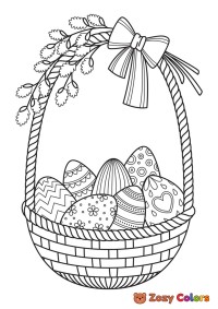 Beautiful Easter basket