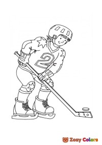 Ice hockey player