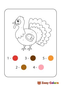 Turkey color by numbers