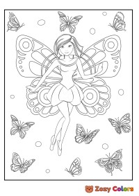 Butterfly fairy