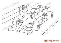 Speedy Formula 1 car