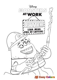 Cutter with tools - Monsters at work
