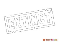 Logo from Extinct movie