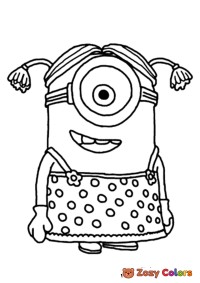 Minions Stuart in dress