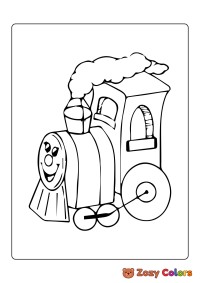 Smiling locomotive
