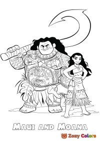 Maui and Moana