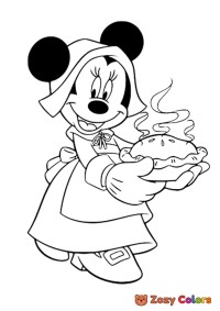 Minnie Mouse pilgrim