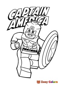 Captain America Lego