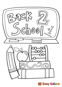 Back to school doodle