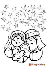 Baby Jesus advent calendar