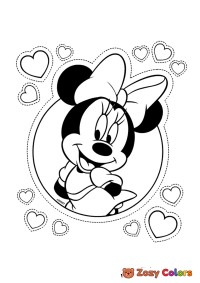 Minnie Mouse portrait